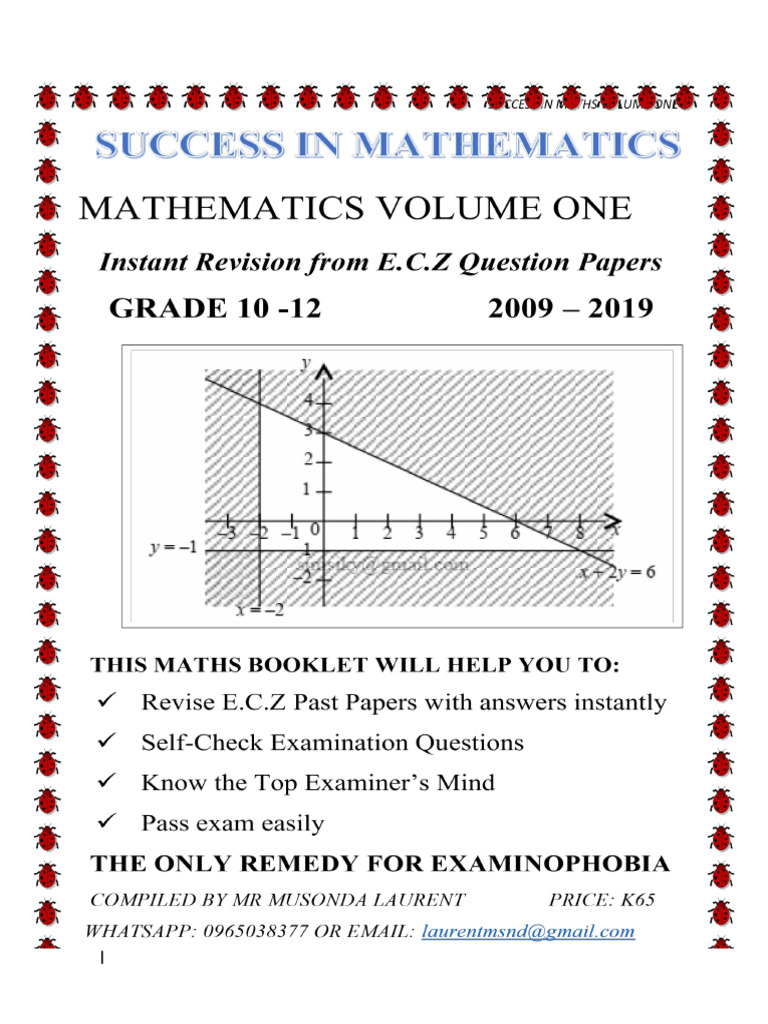 Success In Maths P1 Pdf Mathematics Latitude