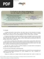 A influência das idéias pedagógicas nas abordagens da Educação Física