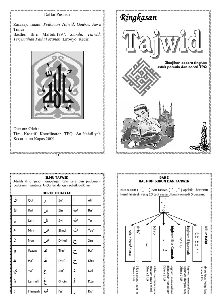 Ringkasan tajwid new pdf