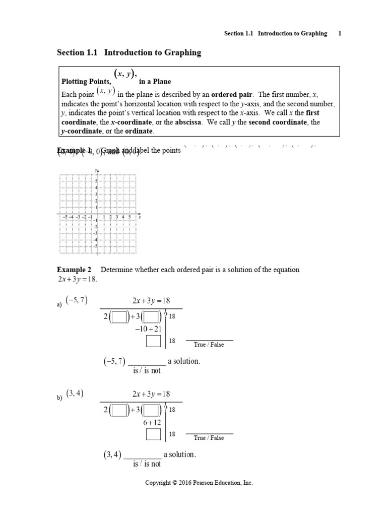 AT Video Notebook Section 1.1 | PDF | Cartesian Coordinate System | Circle