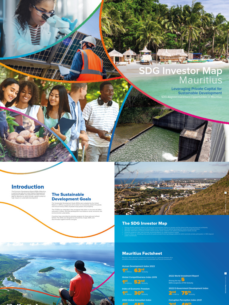 SDG Investor Map: Mauritius 2022 | PDF | Renewable Energy | Photovoltaics
