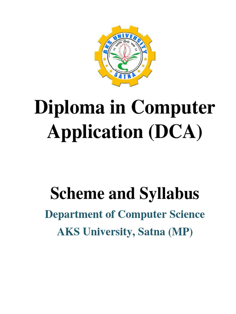 DCA Semester II Subject List | PDF | Adobe Photoshop | World Wide Web