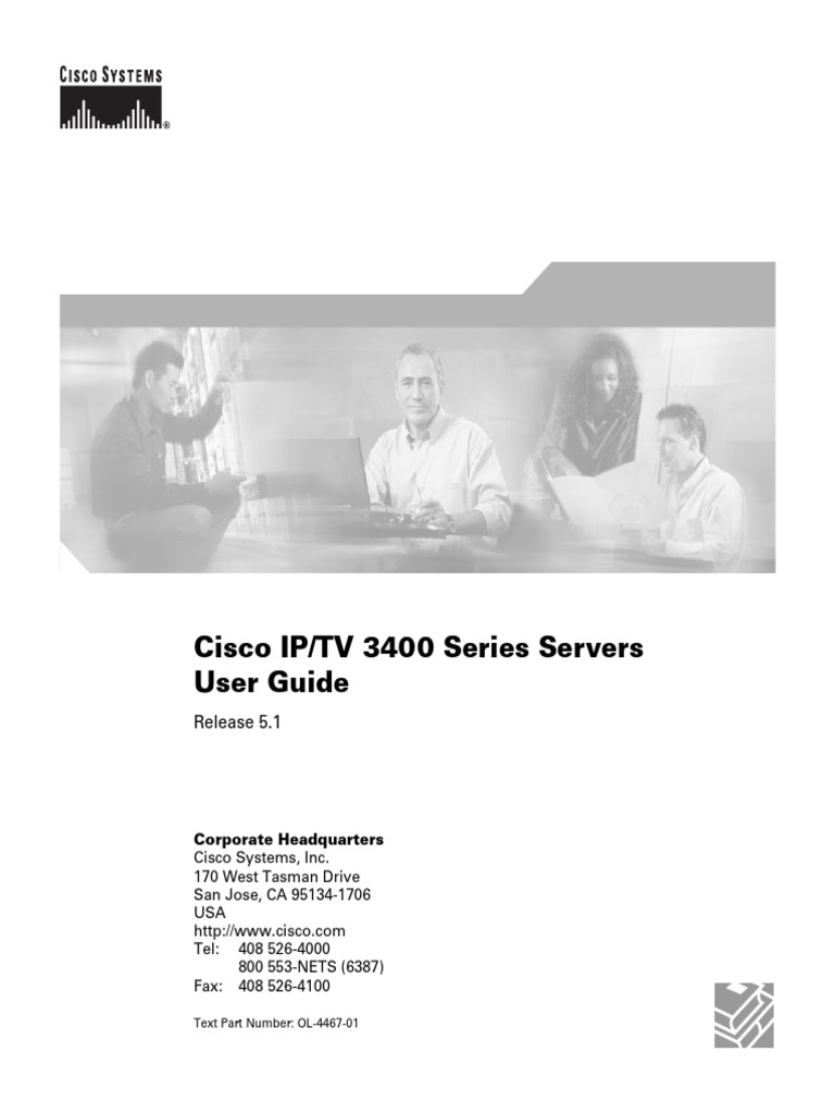 Cisco 3425 IPTV Server User Guide | PDF | Computer Network | Cisco ...