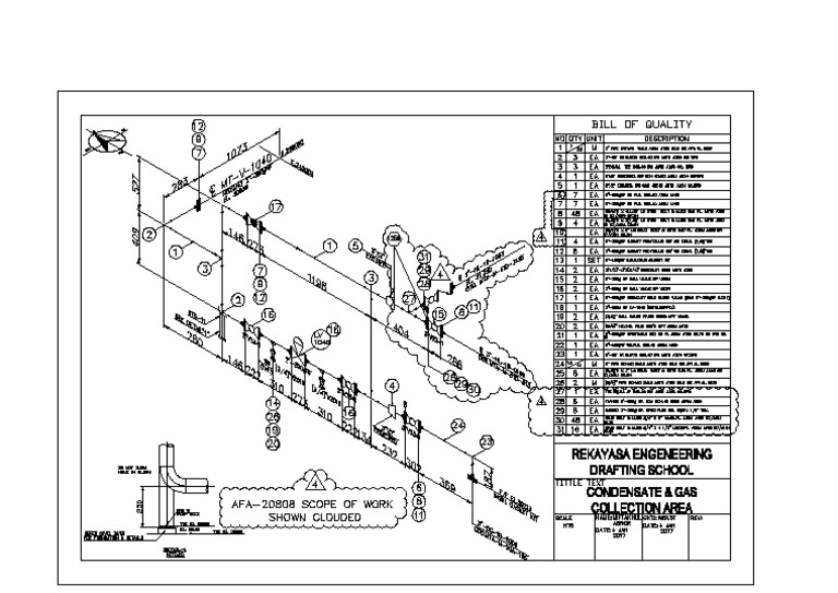 Condensate & Gas Collection Area-Layout1 | PDF