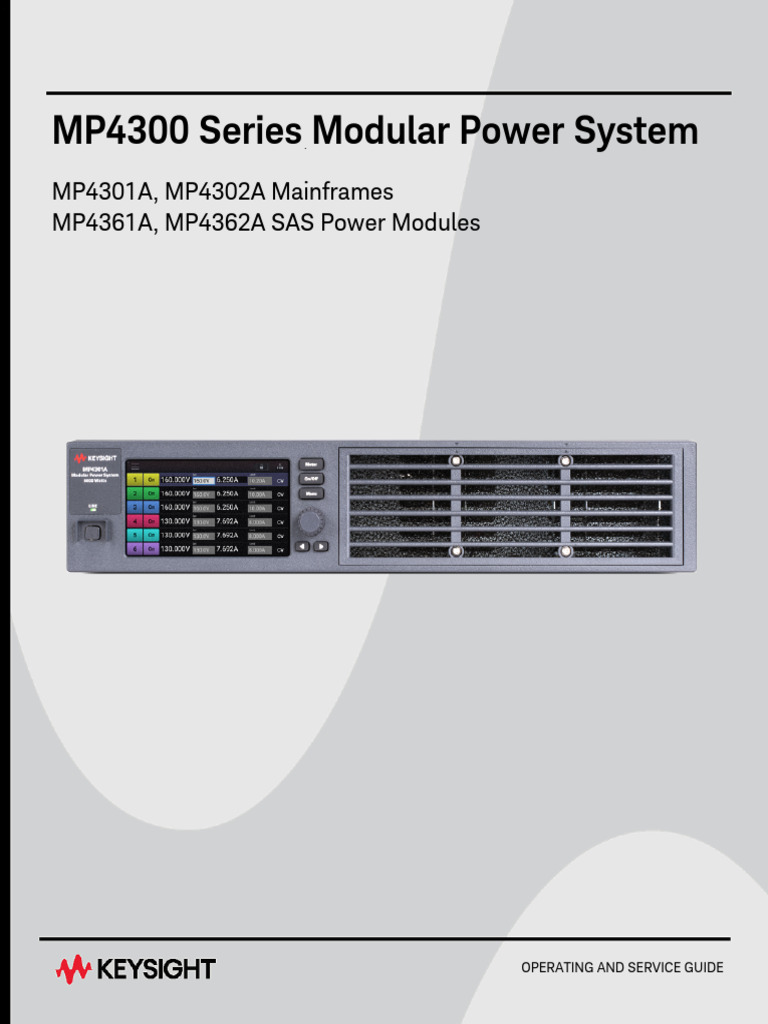 MP4300 Series Operating and Service Guide | PDF | Electrical Engineering