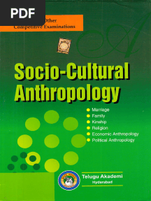 Socio Cultural Anthropology (A. Ashok, P. v. Lakshmaiah) (Z-Library)