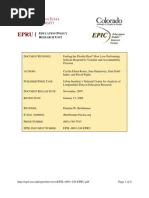 E P R U: Ducation Olicy Esearch NIT