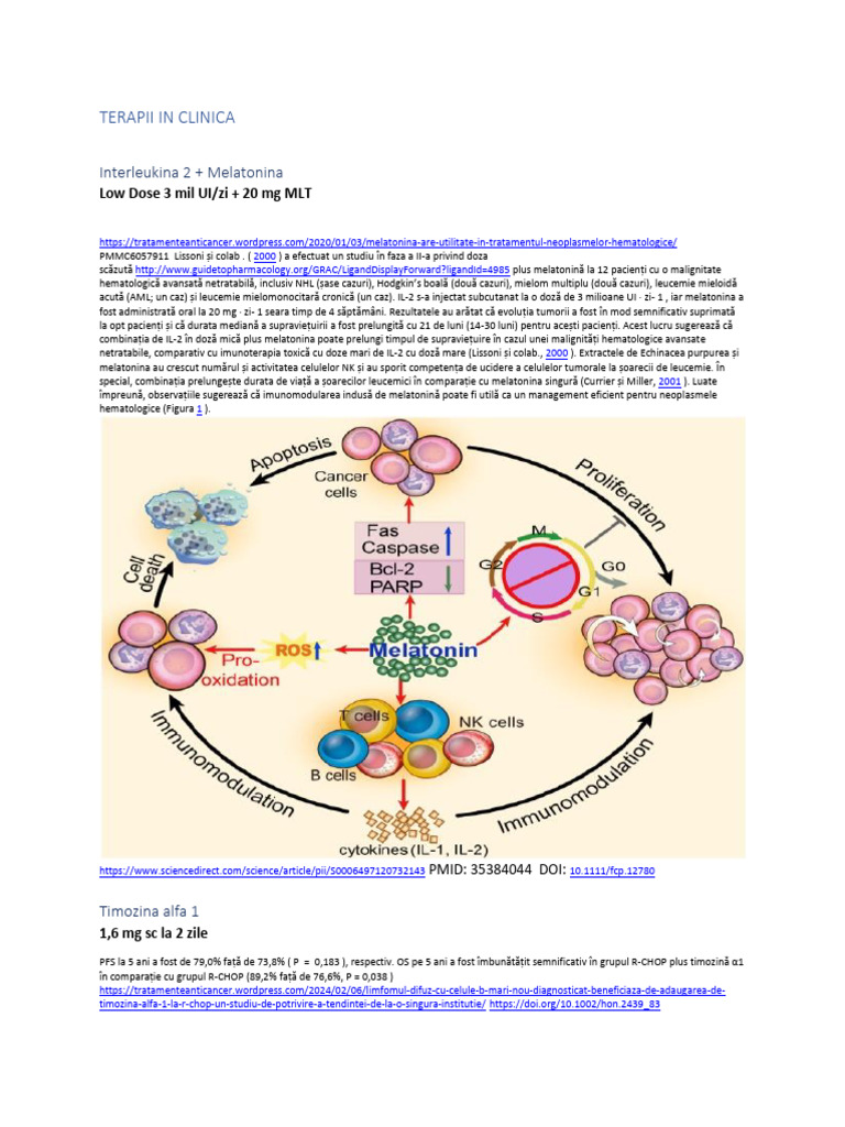 Limfom Si Leucemie (Cancere Hematologice) | PDF