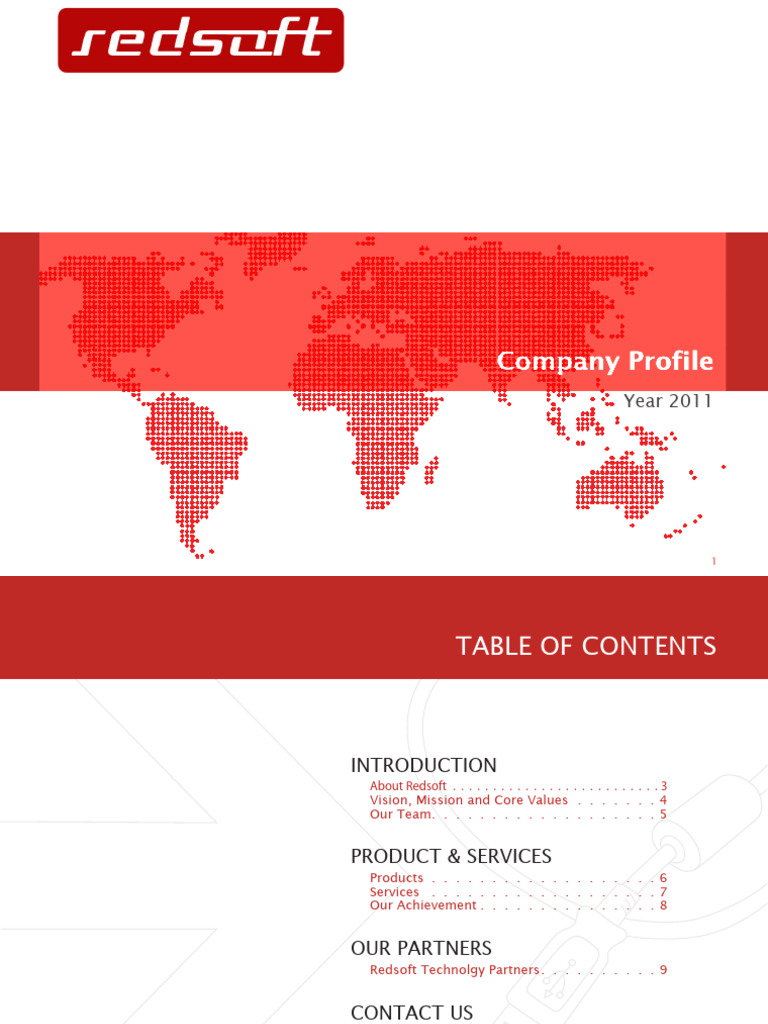 Redsoft Solutions Company Profile | PDF | Computing