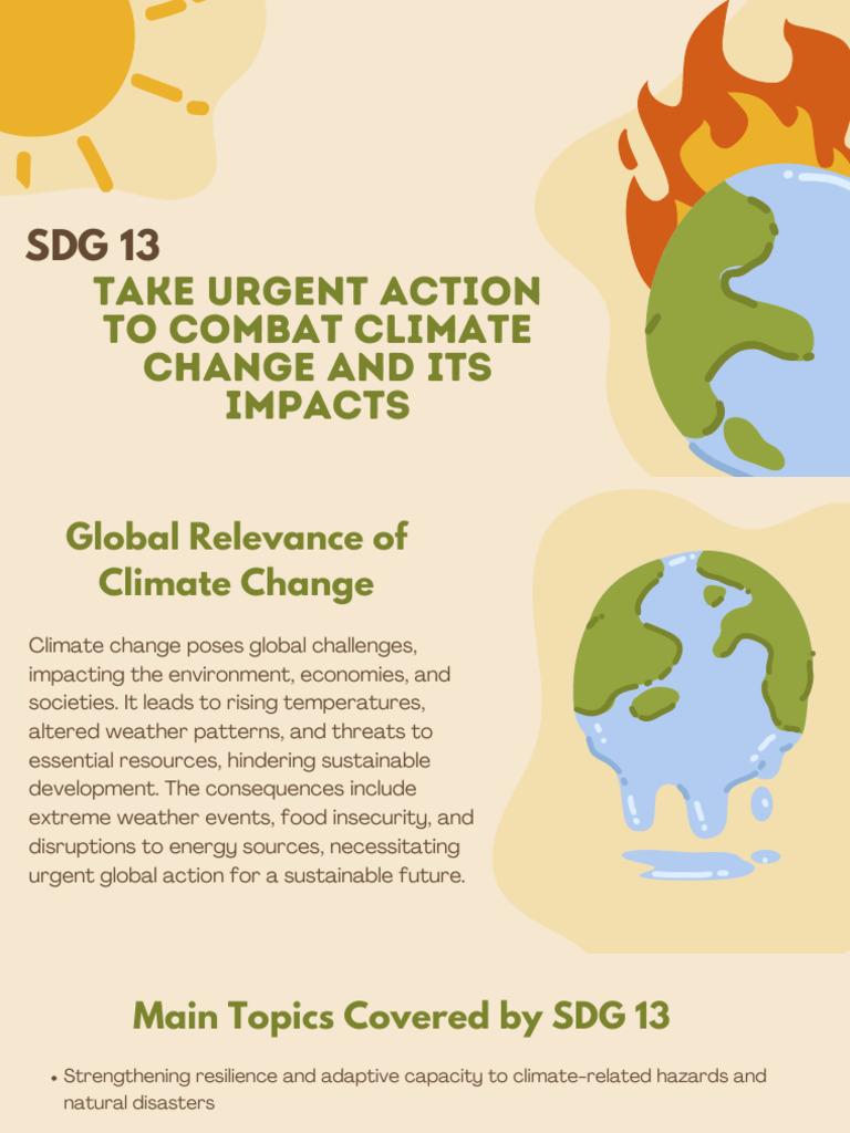 Alphabet's Commitment to SDG 13 | PDF | Sustainability | Climate Change