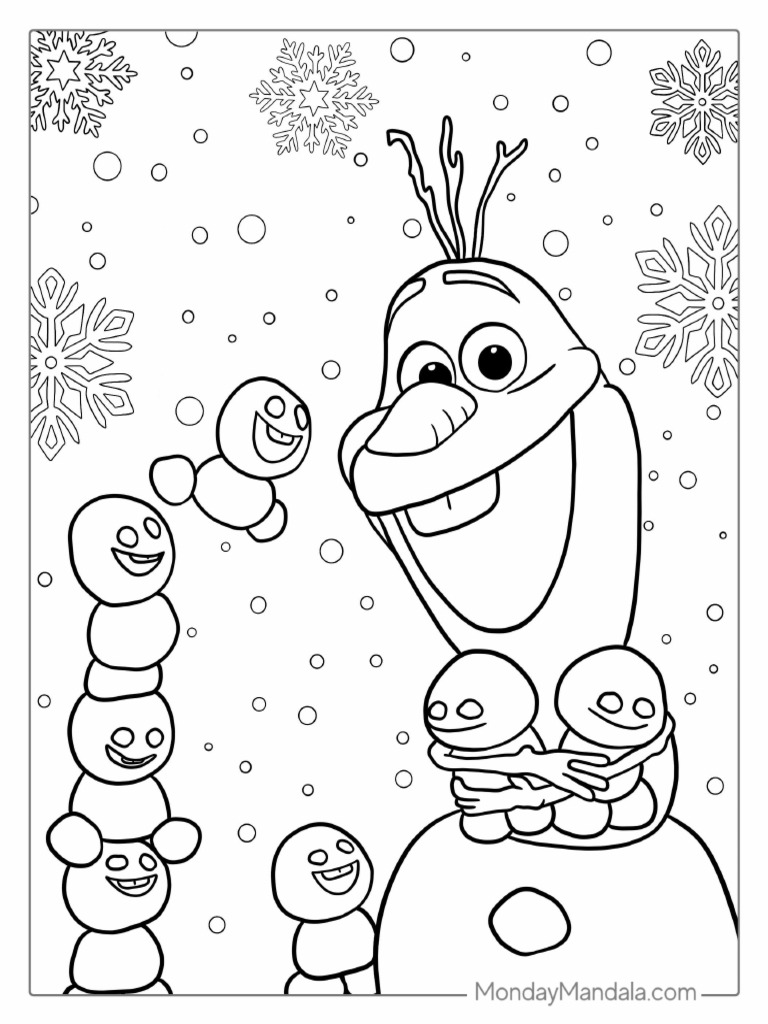What Color Is Olaf