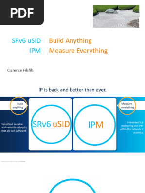 Cisco Live SRv6 uSID Build Anything