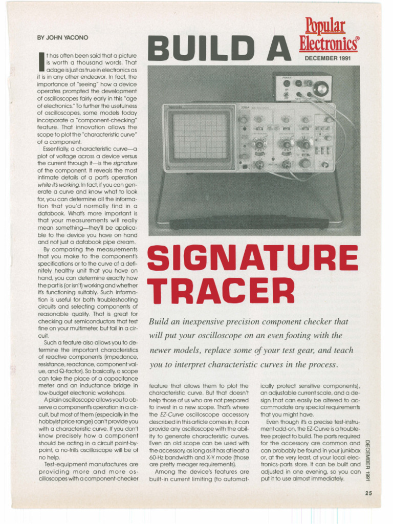 adi trasator curbe Signature Tracer Scope Add On | PDF ...