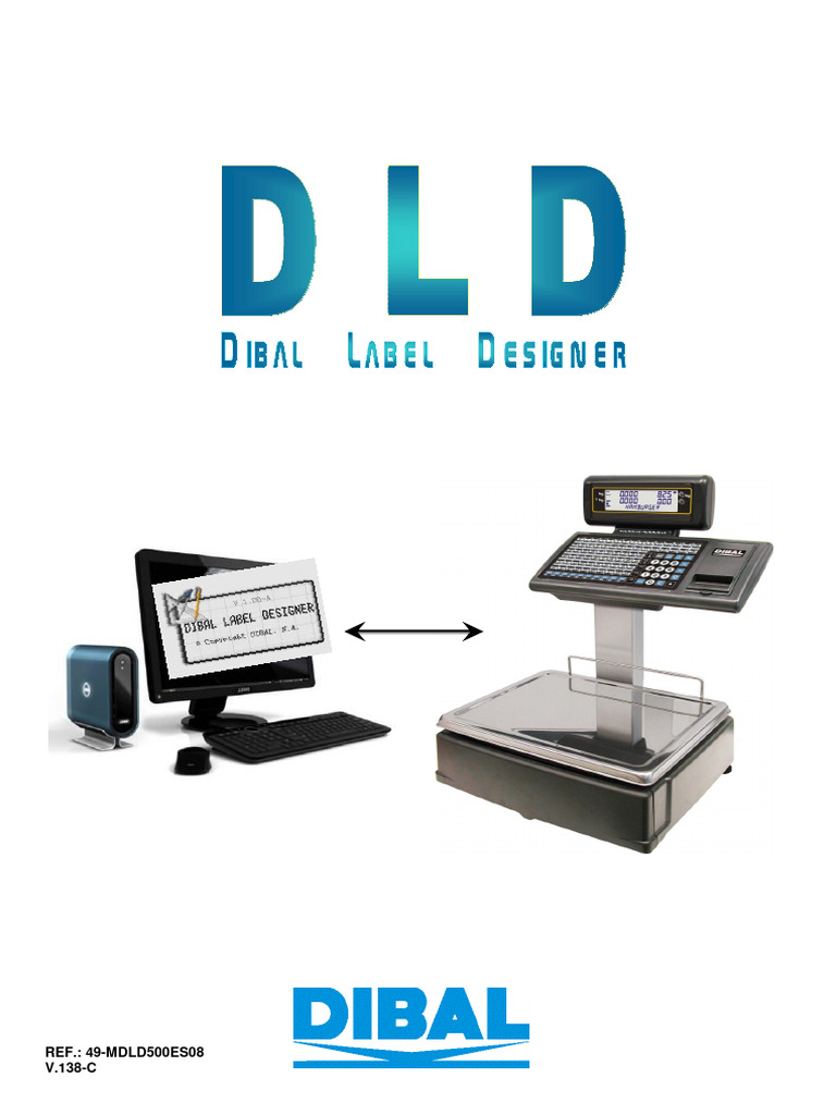 Manual DLD para Balanza Dibal | PDF | Ventana (informática) | Píxel