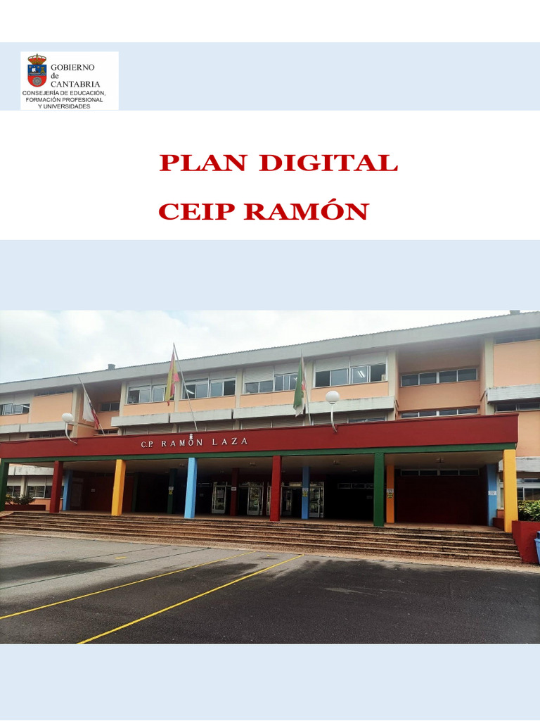 Plan Digital Del Centro 23-24 | PDF | Maestros | Tableta
