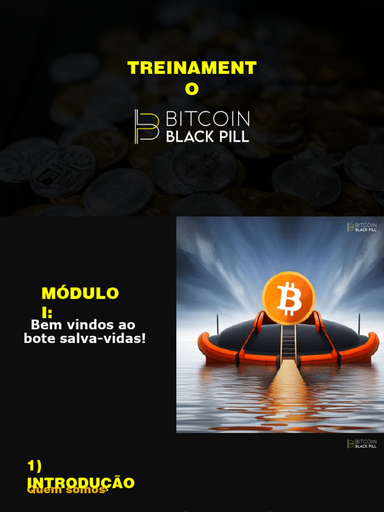 01 Módulo I Black Pill | PDF | Bitcoin | Dinheiro