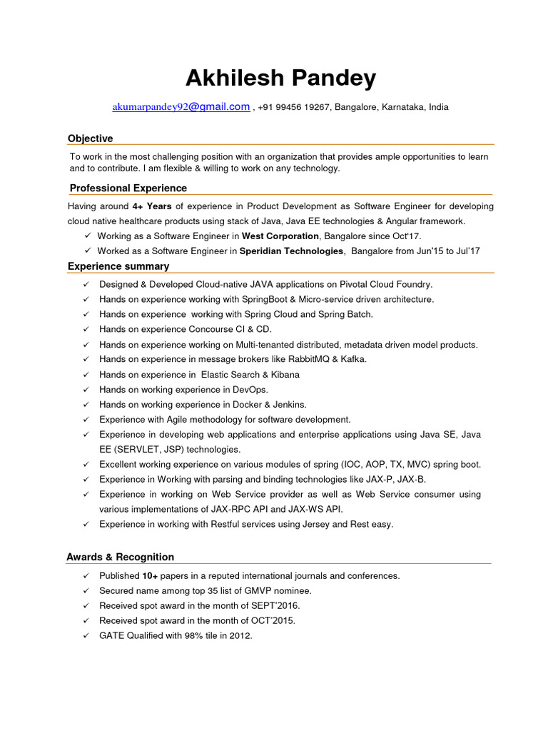 AkhileshKumarPandey (4 0) | PDF | Java (Programming Language ...