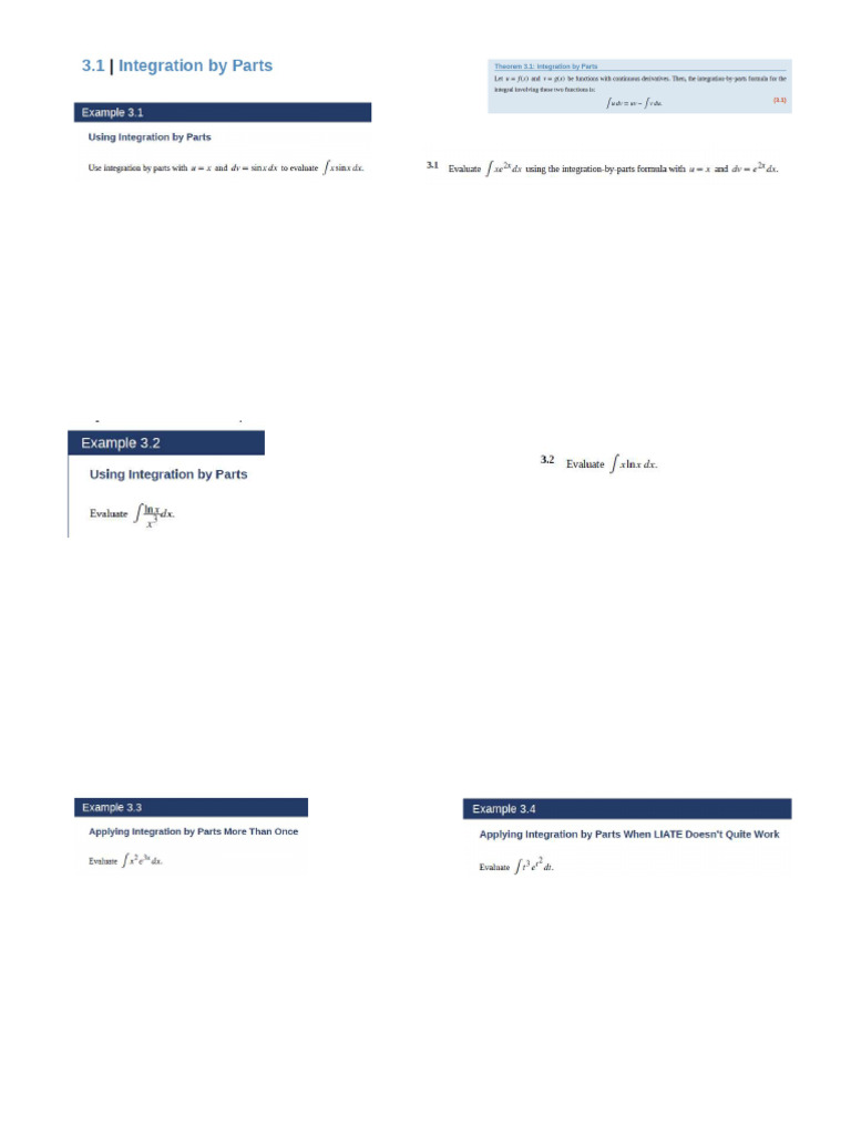 Section 3.1 Notes | PDF