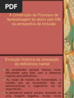 Evolucao Historica Da Concepcao de Inclusao - DI