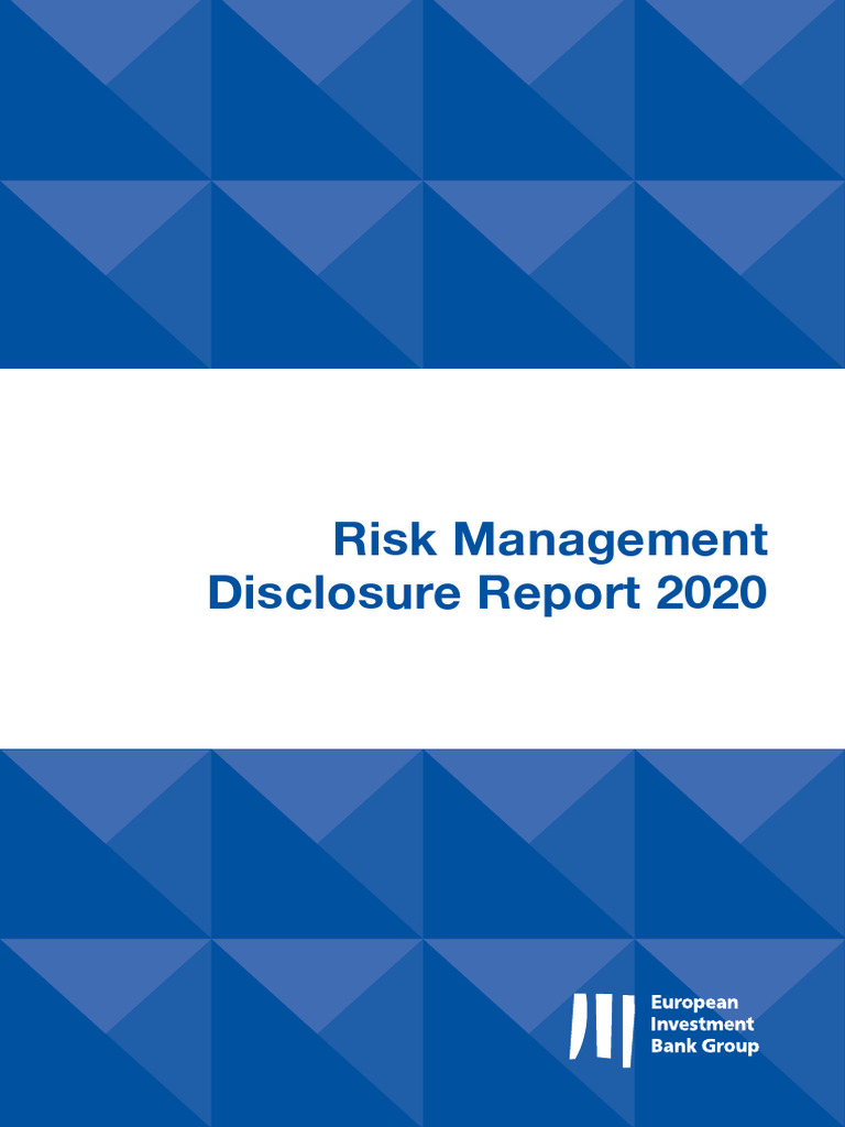Eib Group Risk Management Disclosure Report 2020 en | PDF | Basel Iii ...
