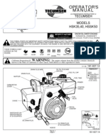 MODEL HSSK50 Operators Manual