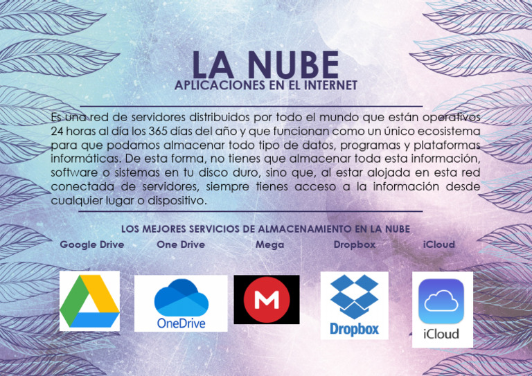 Mejores Servicios de Almacenamiento en la Nube | PDF | Informática ...