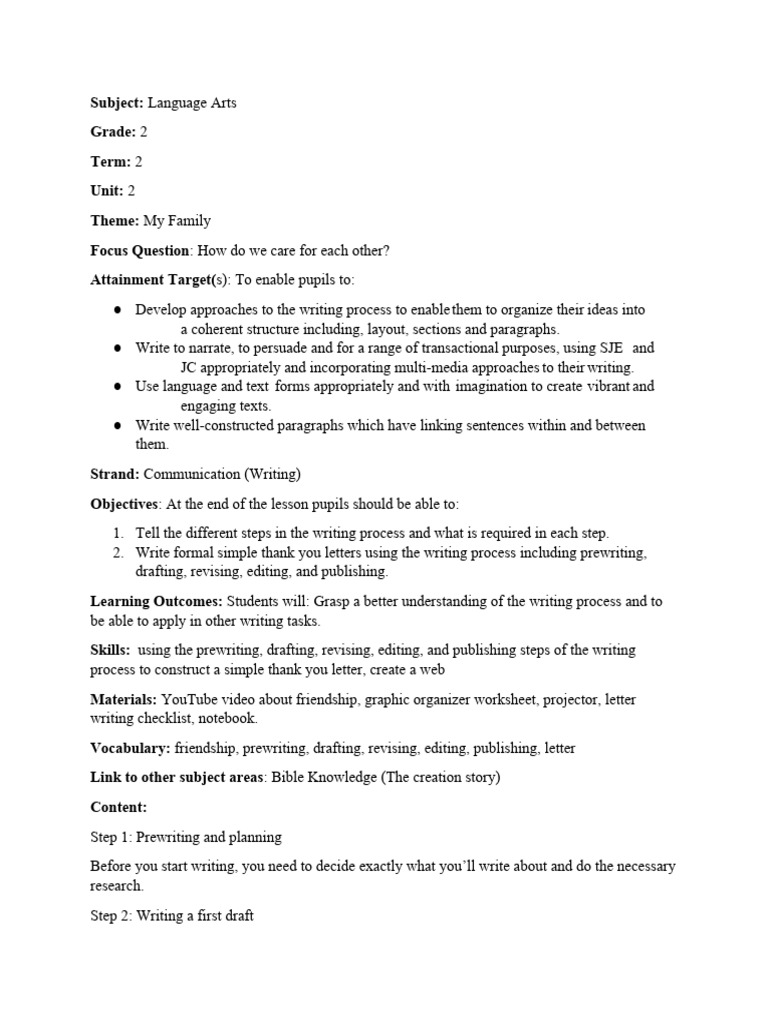 Lesson plan template 2022 gr 1 3 download free pdf writing