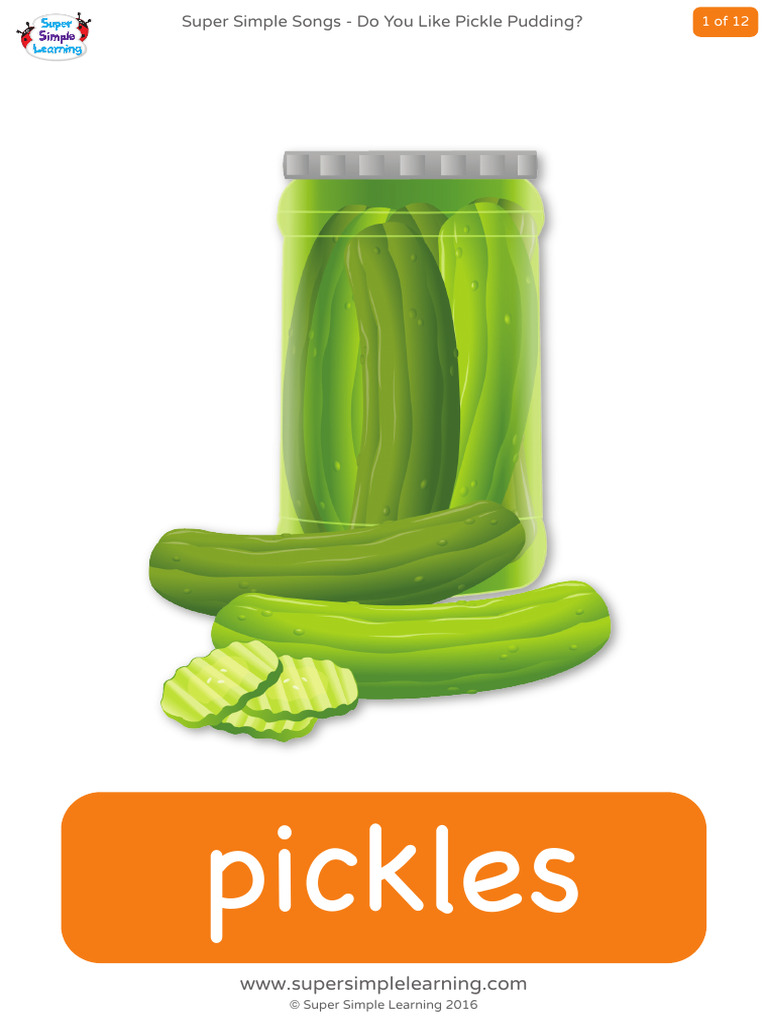 Do You Like Pickle Pudding? | PDF | Cooking, Food & Wine | Self-Improvement