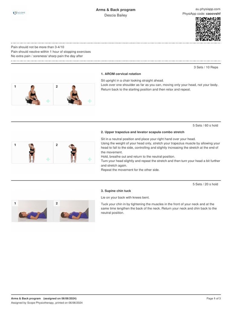 Program | PDF | Anatomical Terms Of Motion | Human Anatomy