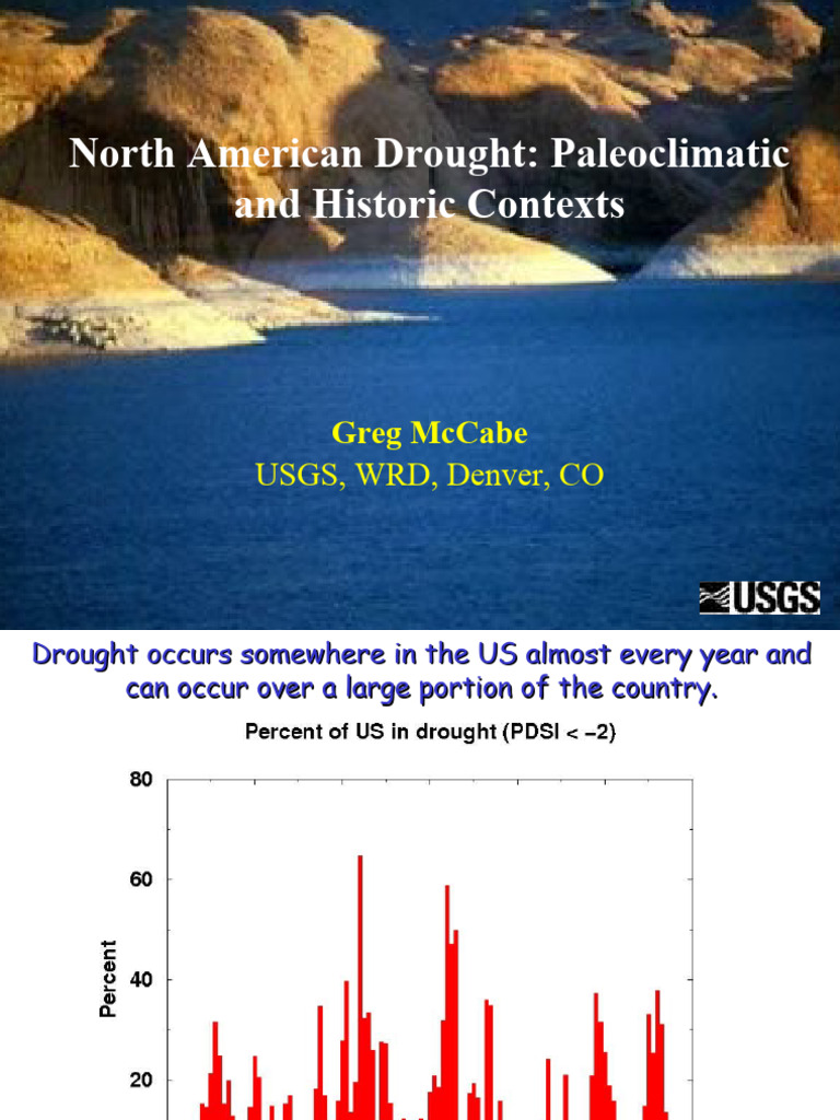Mccabe Drought 05312007 | PDF | Drought | Atmospheric Sciences