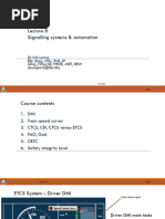 Railway Signalling: ATC & CBTC Standards | PDF | Safety | Rail Transport