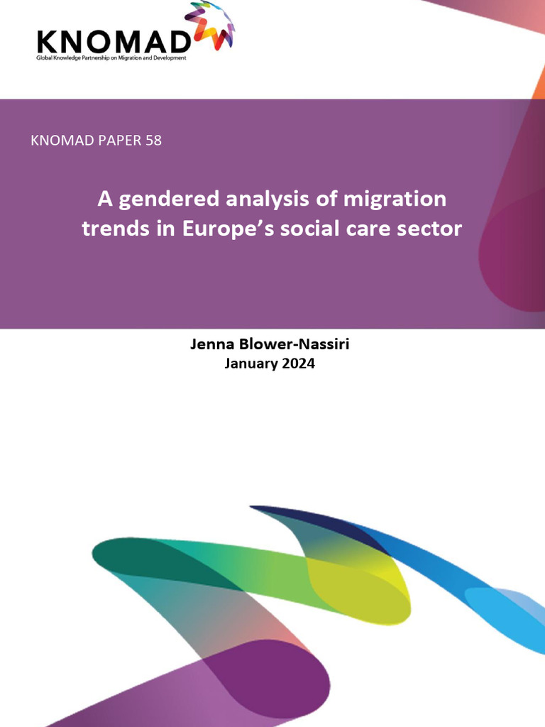 Knomad Paper 58 A Gendered Analysis of Migration Trends in Europe S ...