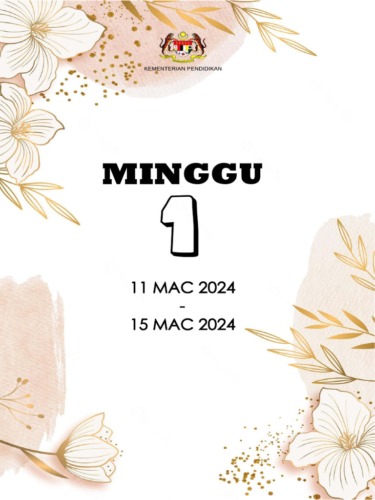 Divider Mingguan Folder Rph 2024 - 2025 | PDF