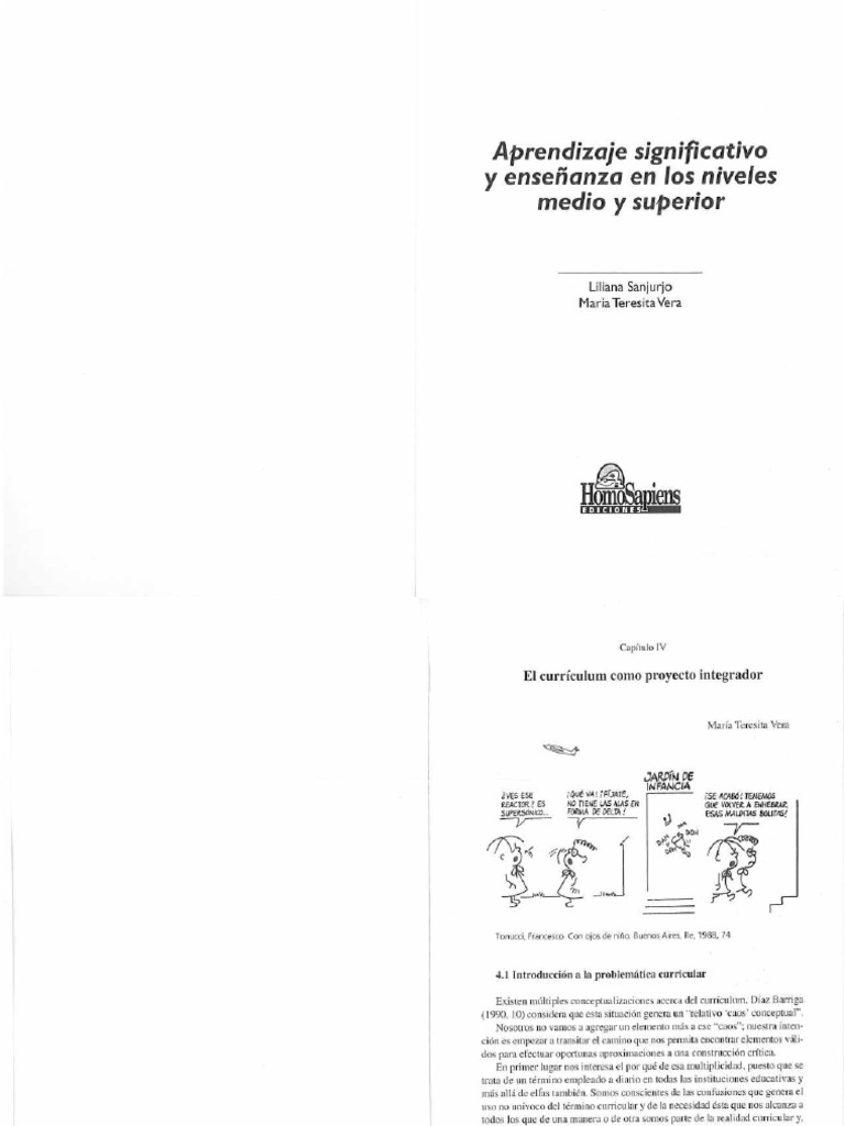 Aprendizaje Significativo y Enseñanza en Los Niveles Medio y Superior | PDF