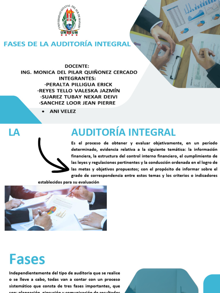Fases de la Auditoría Integral | PDF