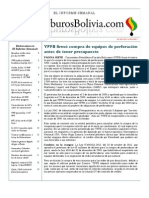 Hidrocarburos Bolivia Informe Semanal Del 28 Noviembre Al 04 Diciembre 2011