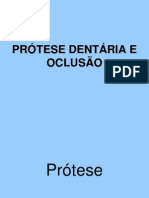 Prótese dentária e oclusão: conceitos e tipos