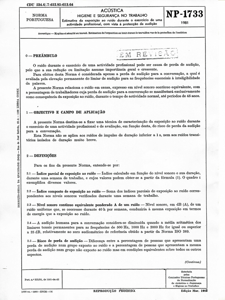 Anexo 6 - NP - 1733 - 1981 | PDF