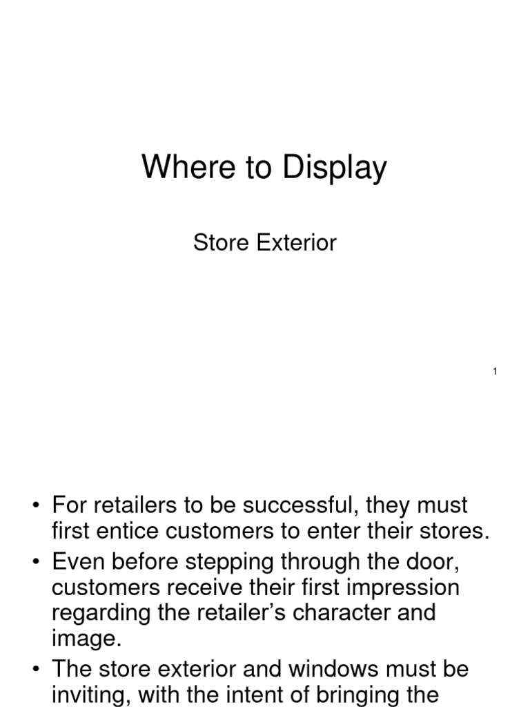 Retail Window Display Strategies | PDF | Curtain