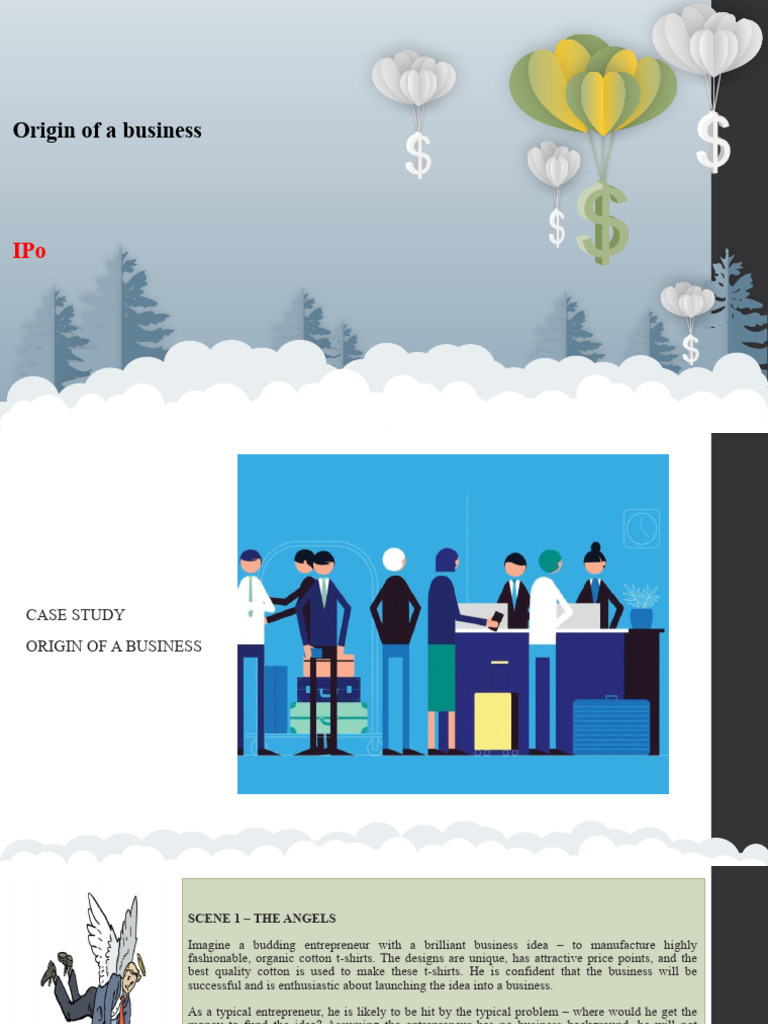 Origin of A Business | PDF | Initial Public Offering | Stocks