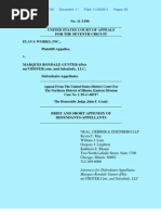 Flava Works vs. Myvidster, Marques Rondale Gunter, Salsa Indy, LLC. Appellant's Brief Filed by Appellants Marques Rondale Gunter and SalsaIndy LLC