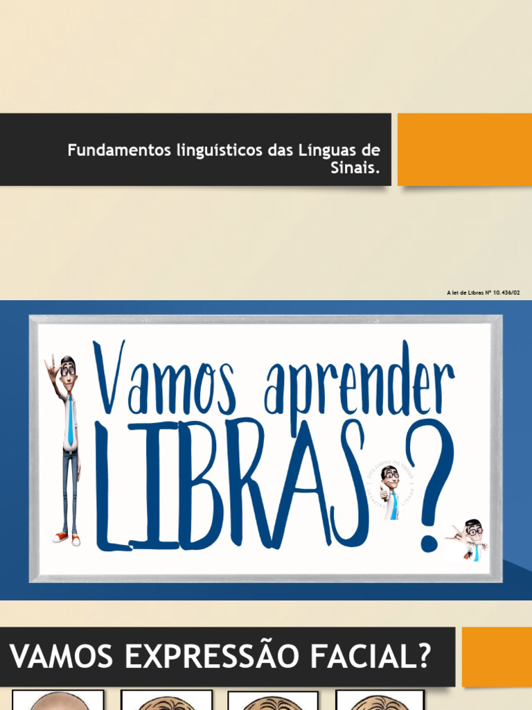 Fundamentos Linguísticos Das Línguas De Sinais Pdf Linguagem De