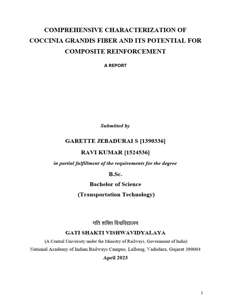 Gsv Bsc Structure Of Thesis 2022 2023 Download Free Pdf Methodology