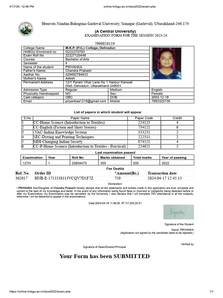 Form 5 | PDF