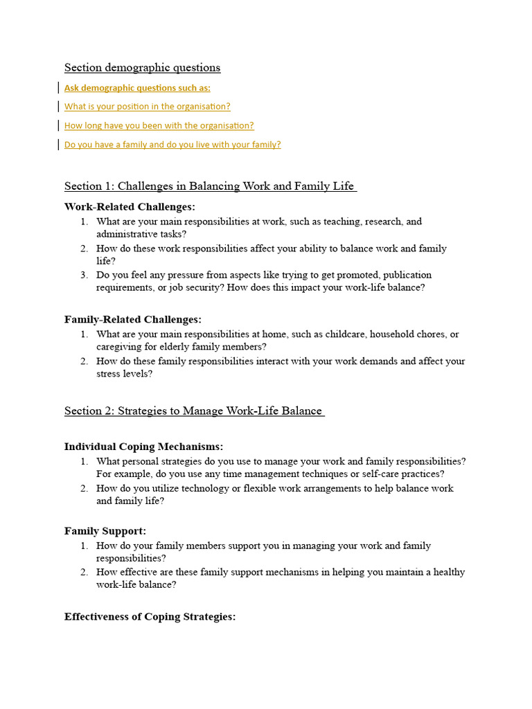 Cheryl Dissertation - Interview Questions | PDF | Social Psychology ...