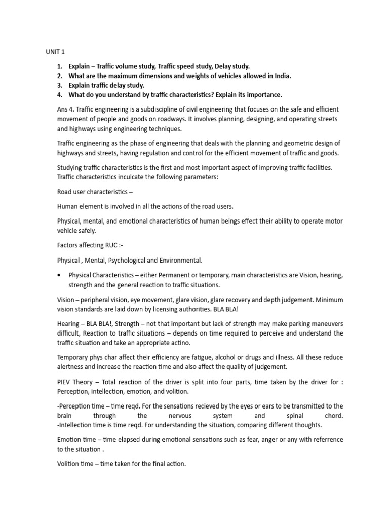 Traffic Engineering Studies and Safety | PDF | Traffic Collision ...