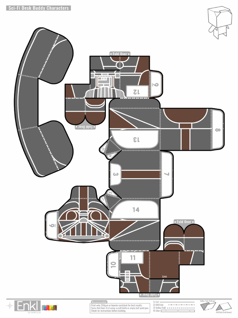Desk Buddy Characters Printable | PDF