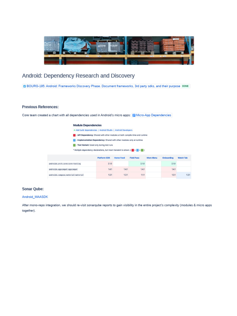 Android Dependency Research and Discovery | PDF | Library (Computing ...