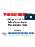 Men Diamond Rings - 3 Things To Look Out For When You're Buying Men Diamond Rings