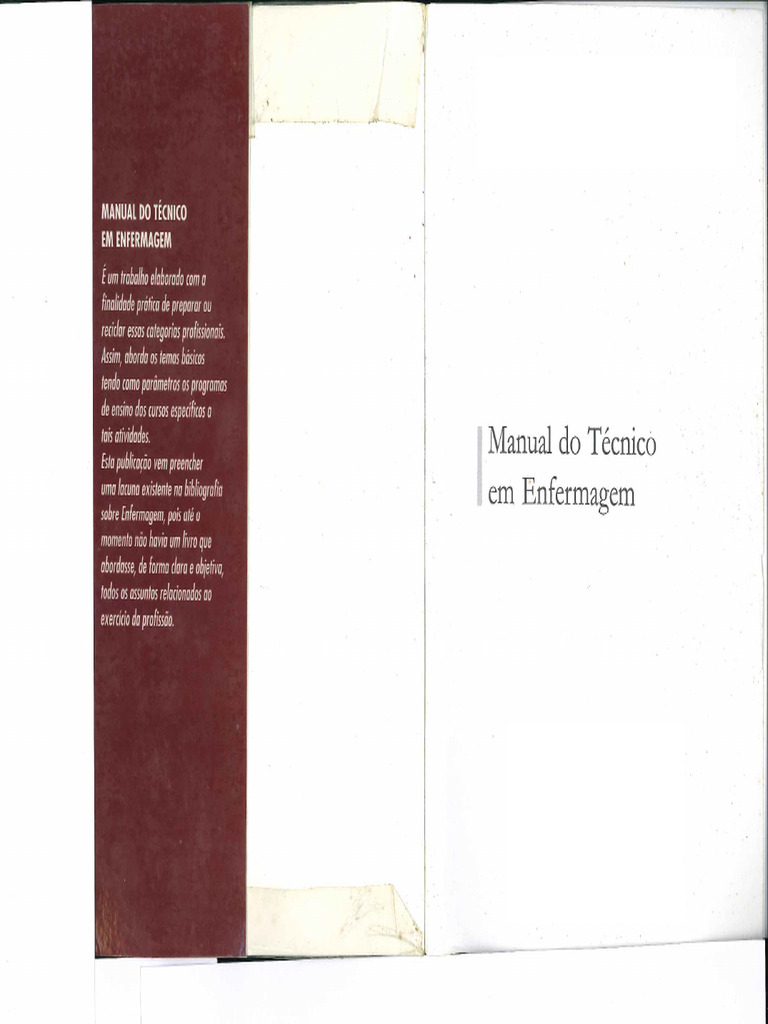 Manual Do Tecnico de Enfermagem | PDF